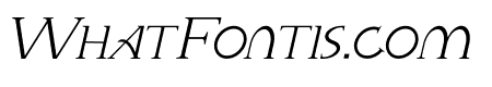 South Victoria Italic
