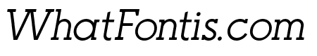 Nela Slab Regular Italic