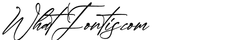 Mantogna Signature Italic