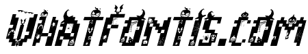 PIXELART HALLOWEEN Italic