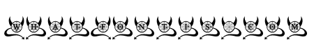 DevilSpiderMonogram