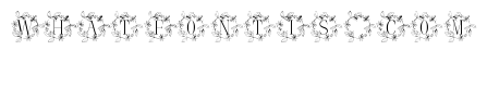 Petite Floral Buds Monogram