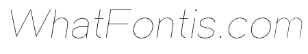 Einer Grotesk Hairline Italic