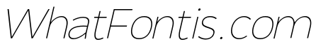 GianeGothicsans-ThinItalic