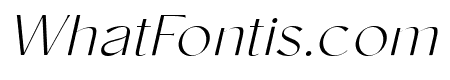 Conso ExtraLight Italic