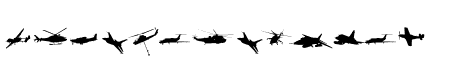 Aircraft Dingbats