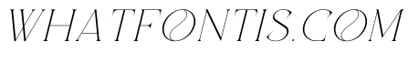 GOLDEN Italic