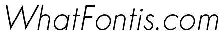 Charrow Extralight Italic