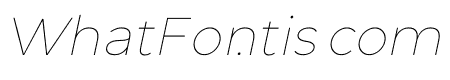 Nila Thin Italic