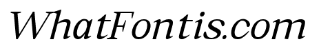 Slanty Display Italic