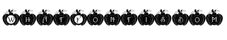 Pumpkin Waluh Monogram