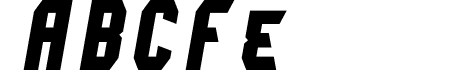Lightening Bold Italic