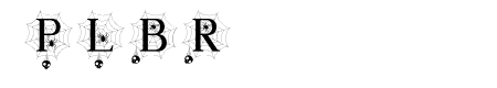 Scary Spider Monogram