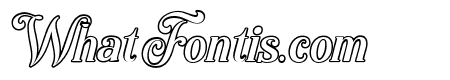 Marysville Italic Outline