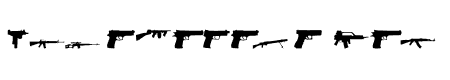 weapons dingbats