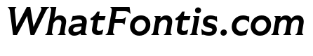 Tiller Demi Italic