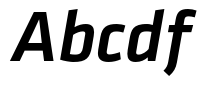 Klavika Basic Medium Italic