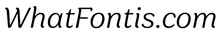 Sirenia ExtraLight Italic