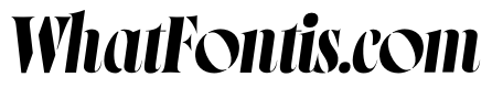 Norman Stencil Fat Italic