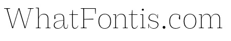 Practical Serif Hairline