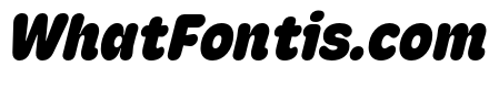 Hoss Round XNarrow Heavy Italic