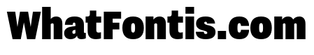 Nitti Grotesk Condensed ExtraBlack