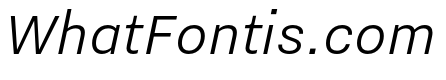 Nitti Grotesk SemiLight Italic