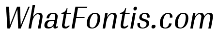 PF Marlet Text Italic