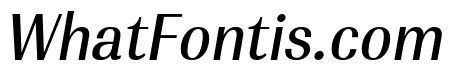 PF Marlet Text Medium Italic
