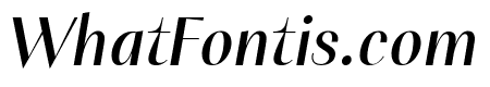 PF Marlet Display Medium Italic