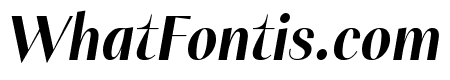 PF Marlet Display Bold Italic