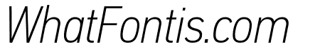 PFDINTextCondPro-ThinItalic