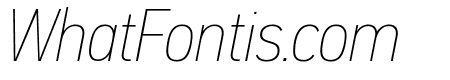 PFDINTextCondPro-XThinItalic