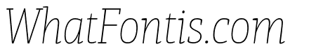 PFCentroSlabXCond-XThinItalic