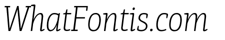 PFCentroSlabXCond-ThinItalic