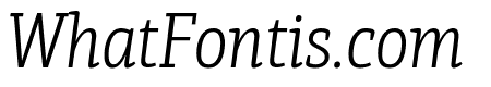 PFCentroSlabXCond-LightItalic