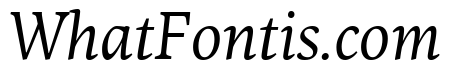PFCentroSerifCond-Italic