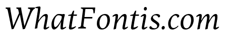 PFCentroSerifPro-Italic