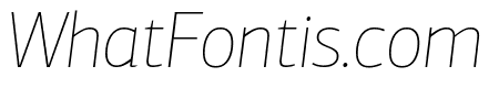 PFCentroSansPro-XThinItalic
