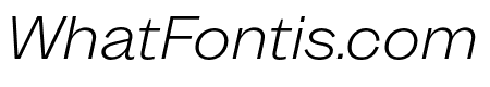 MintGroteskDisplay LightItalic