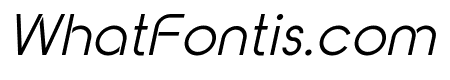 Adarsh Sans Italic