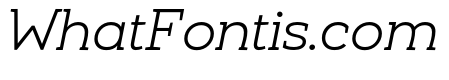 Umba Slab Demo Alt Light Italic