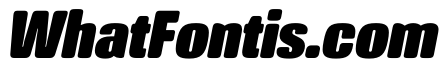 Crossfit Demo Heavy Italic