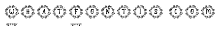 Shantana Christmas Monogram Reg