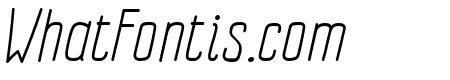 Impreciso free Light Italic