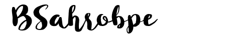 Blusty Script Free Regular