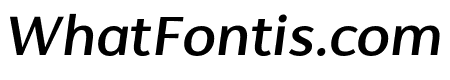 Cromlin DEMO SemiBold Italic