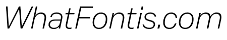 Mazin DEMO Light Italic