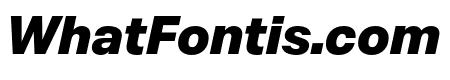 Mazin DEMO ExtraBold Italic