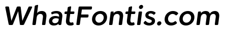 Cerco DEMO Medium Italic